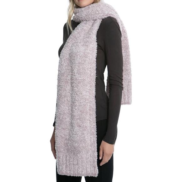 Barefoot Dreams CozyChic Dove Gray Heathered Ash Oversized Scarf BDWCC1044 - Picture 1 of 8